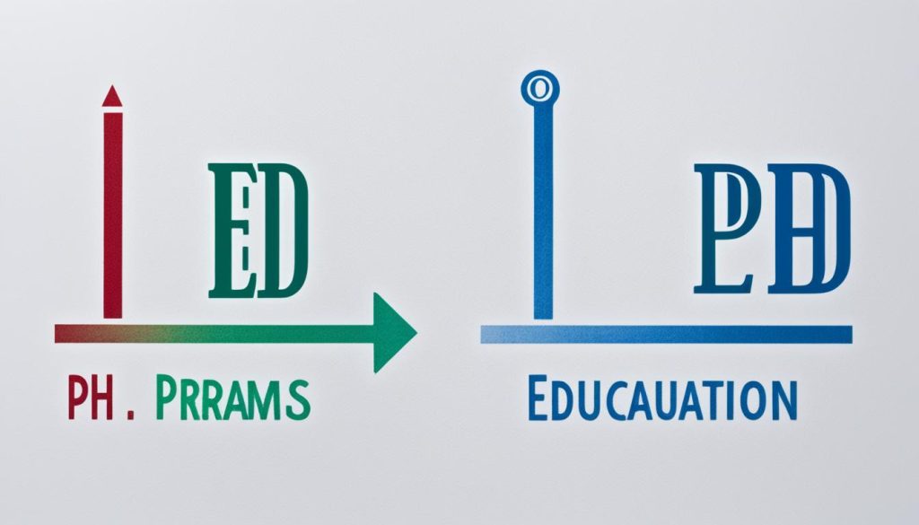 Doctoral degrees in education