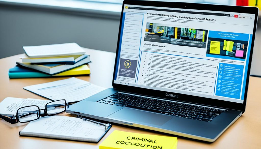 online criminal justice degrees