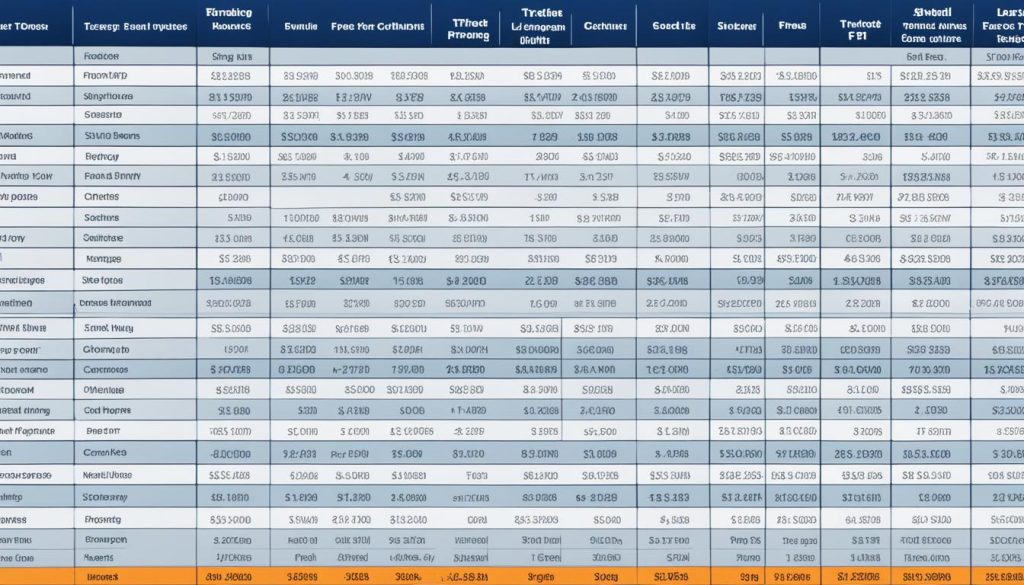 trading cost comparison